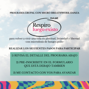 Micro y Breathwork - Acompañamiento Grupal - Comienza 11 de octubre